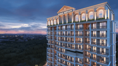Project Image of 320.23 - 496.75 Sq.ft 1 BHK Apartment for buy in Karari Heritage