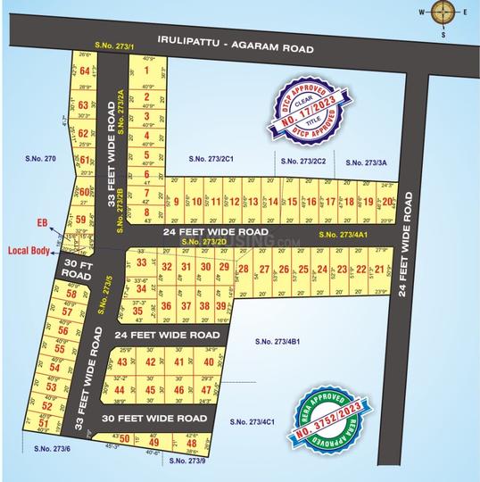 Southern Sri Thirumalai Nagar in Red Hills, Chennai - Price