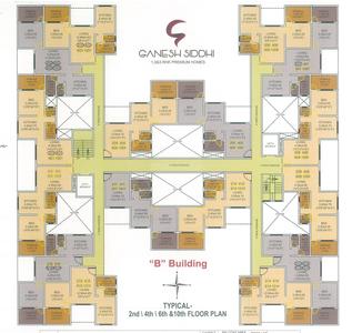 Project Image of 445.0 - 467.0 Sq.ft 1 BHK Apartment for buy in Ganesh Siddhi B Wing