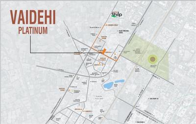 Project Image of 1261.53 - 1789.72 Sq.ft 3 BHK Apartment for buy in Vaidehi Platinum