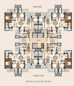 Project Image of 2480.0 - 5570.0 Sq.ft 3 BHK Apartment for buy in Janta Falcon View