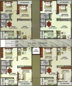 Project Image of 0.0 - 1000.0 Sq.ft 2 BHK Apartment for buy in Well Sai Harsha Arcade