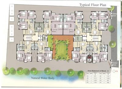Project Image of 900.0 - 1245.0 Sq.ft 2 BHK Apartment for buy in Excel The Radhe Residency