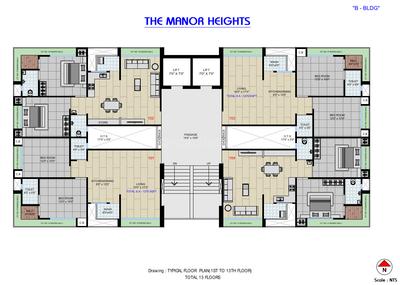 Project Image of 1275.0 - 2065.0 Sq.ft 2 BHK Apartment for buy in The Manor Heights
