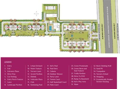Project Image of 1210.0 - 1700.0 Sq.ft 2 BHK Apartment for buy in Ashiana Mulberry