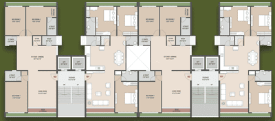 Project Image of 1390 Sq.ft 2 BHK Apartment / Flat for sale in Vesu for Rs. 7000000