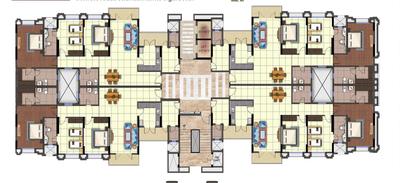Aryavrat Alexandra Tower Alexandra Tower Cluster Plan from 1st to 11th Floor 1