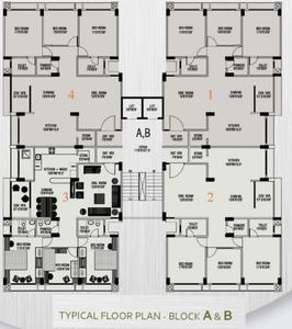 Project Image of 1800.0 - 1980.0 Sq.ft 3 BHK Apartment for buy in Aavkar Abhilash