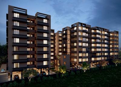 Project Image of 626.89 - 760.69 Sq.ft 2 BHK Apartment for buy in Uma Siddhi Greens