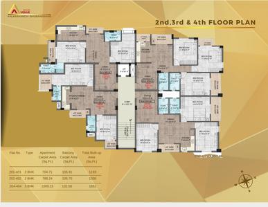 Project Image of 1183.0 - 1651.0 Sq.ft 2 BHK Apartment for buy in Mason Avenue