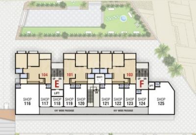Project Image of 0.0 - 1323.0 Sq.ft 2 BHK Apartment for buy in Vitthal Vinayak