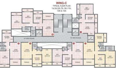 Project Image of 0.0 - 655.0 Sq.ft 2 BHK Apartment for buy in Gopal Krishna Krishna Nisarga