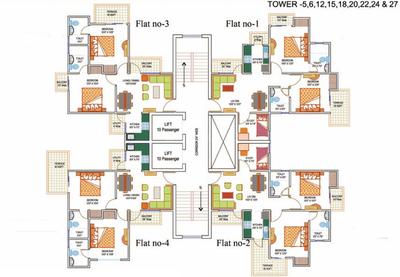 Project Image of 880.0 - 2065.0 Sq.ft 2 BHK Apartment for buy in La Residentia