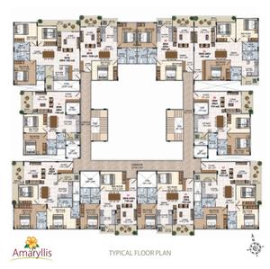Project Image of 1096.0 - 1548.0 Sq.ft 2 BHK Apartment for buy in Raki Amaryllis