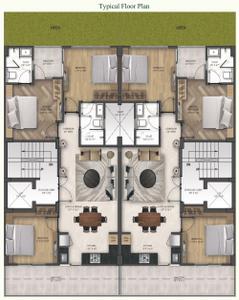 Project Image of 1515.0 - 1980.0 Sq.ft 3 BHK Apartment for buy in The Golden Residences 1