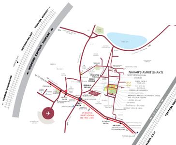 Project Image of 1000 Sq.ft 2 BHK Apartment / Flat for sale in Powai for Rs. 22500000