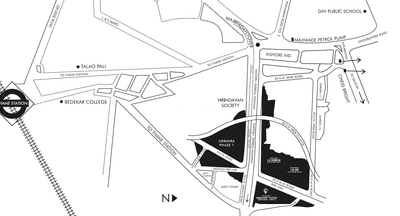 Project Image of 1084.0 - 2244.0 Sq.ft 3 BHK Apartment for buy in Rustomjee Verdant Vistas