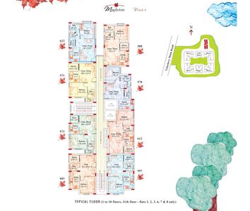 Project Image of 571.0 - 1836.0 Sq.ft 1 BHK Apartment for buy in Appaswamy Mapleton