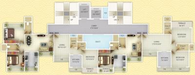 Project Image of 310.0 - 421.0 Sq.ft 1 BHK Apartment for buy in Unimont Coral