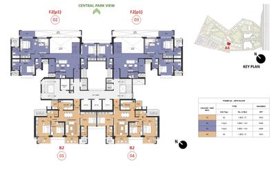 Project Image of 1301.0 - 2910.0 Sq.ft 2 BHK Apartment for buy in Mulberry At The Prestige City