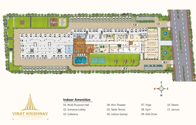 Project Image of 1272.0 - 2445.0 Sq.ft 2 BHK Apartment for buy in Virat Krishnav Phase 2