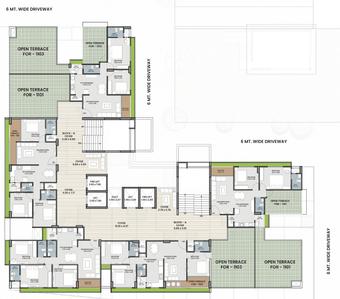 Project Image of 782.97 - 968.11 Sq.ft 3 BHK Apartment for buy in Sarvasva Abode
