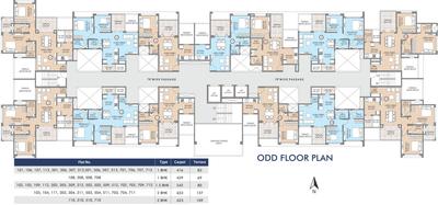 Project Image of 469.0 - 678.0 Sq.ft 1 BHK Apartment for buy in Aqua Marina