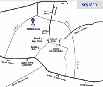 Nebula Aavas Sanand Phase 2 Location Plan 1