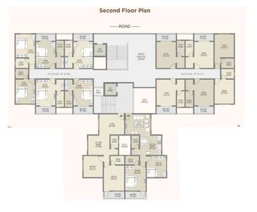 Project Image of 535.4 - 604.72 Sq.ft 2 BHK Apartment for buy in Sakshi 24 Sakshi Avenue