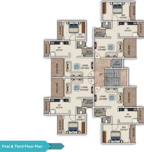 Project Image of 351.0 - 389.0 Sq.ft 1 BHK Apartment for buy in Vaishnavi Enclave