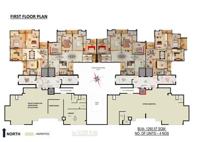 Project Image of 1500 Sq.ft 3 BHK Apartment / Flat for sale in Kharabela Nagar for Rs. 23500000