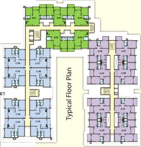 Project Image of 541.0 - 1361.0 Sq.ft 1 BHK Apartment for buy in Aryan Banyan Courtyard