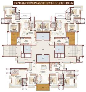 Project Image of 542.0 - 1816.0 Sq.ft 1 BHK Apartment for buy in Ashford Royale Tower D