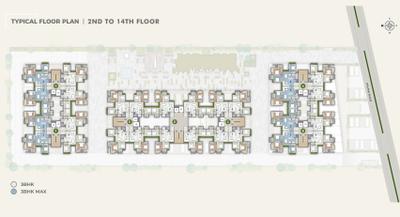 Project Image of 1550.0 - 1745.0 Sq.ft 3 BHK Apartment for buy in Kaveri Soham Vivanta