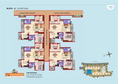 Project Image of 805.0 - 1305.0 Sq.ft 2 BHK Apartment for buy in Vakil Whispering Woods Residences