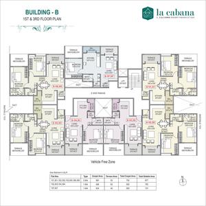 Project Image of 394.0 - 873.0 Sq.ft 1 BHK Apartment for buy in Sigma La Cabana
