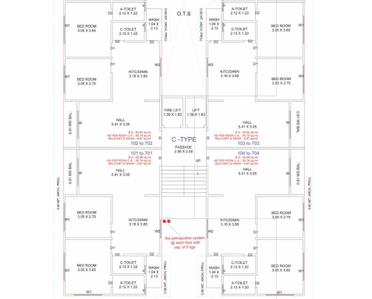 Project Image of 599.98 - 622.8 Sq.ft 2 BHK Apartment for buy in Rudra Vastu Palace Building B C D E