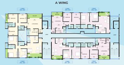 Project Image of 710.0 - 941.0 Sq.ft 1.5 BHK Apartment for buy in Goyal My Home Wakad