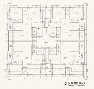 Project Image of 941.73 - 1024.19 Sq.ft 3 BHK Apartment for buy in BLJ Silver Square