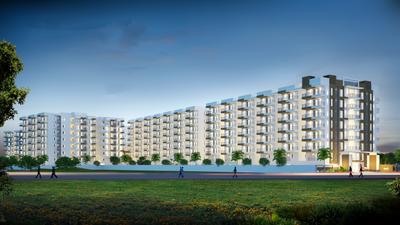 Aakriti Esta Block A B And C Elevation 1