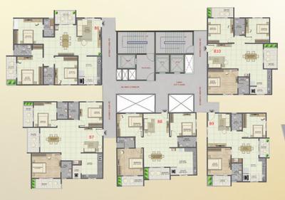 Project Image of 1345.0 - 1990.0 Sq.ft 2 BHK Apartment for buy in Abhee Celestial City