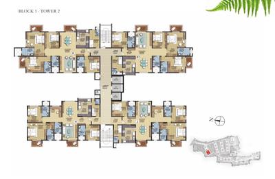 Project Image of 1290 Sq.ft 3 BHK Apartment / Flat for sale in Harlur for Rs. 21600000