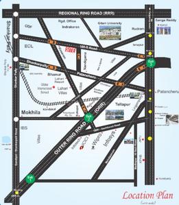 Vinayaka Golden County Location Plan 1
