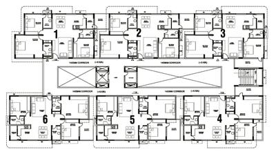 Project Image of 1692.0 - 1764.0 Sq.ft 3 BHK Apartment for buy in Prerna Galaxy Tower