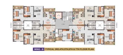 Project Image of 651.65 - 847.99 Sq.ft 2 BHK Apartment for buy in Kalpdeep Austin Tower