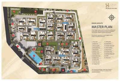 Project Image of 1135.0 - 1675.0 Sq.ft 2 BHK Apartment for buy in Sri Orion Heights