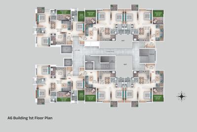 Project Image of 579.96 - 724.41 Sq.ft 2 BHK Apartment for buy in Majestique Rhythm County Phase IV