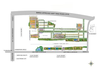 Project Image of 1200.0 - 4000.0 Sq.ft Residential Plot Plot for buy in JR Garden Retreat