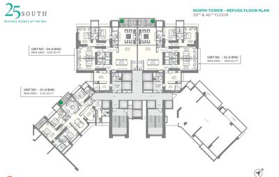 Project Image of 1464.22 - 7250.0 Sq.ft 3 BHK Apartment for buy in The 25 South 