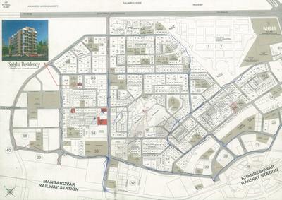 Saisha Residency Images for Location Plan of Saisha Residency 1